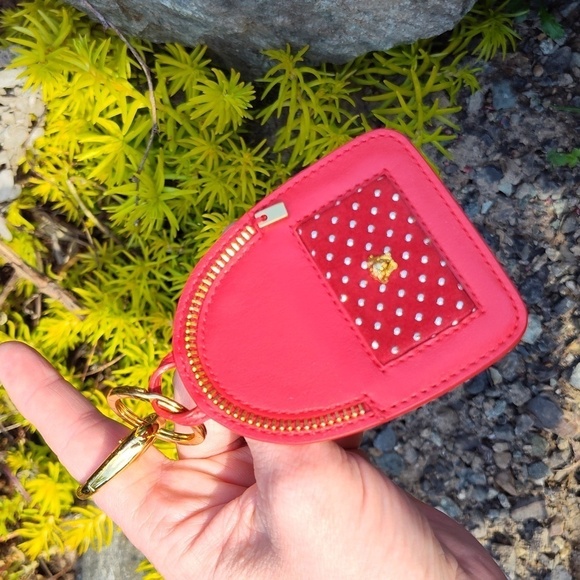 Versace Accessories - NWOT VERSACE Medusa Leather Bag Charm/Key Holder